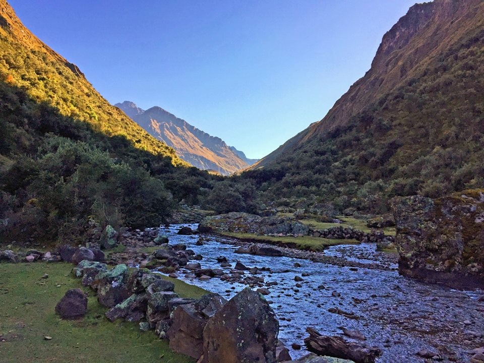 A estrada menos percorrida para Machu Picchu 